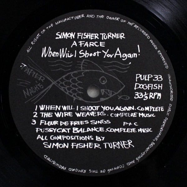 Simon Fisher Turner - The Bone Of Desire