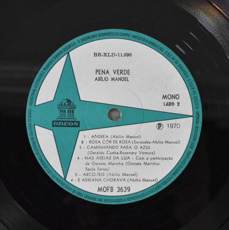 Abilio Manoel - Pena Verde   [LP]