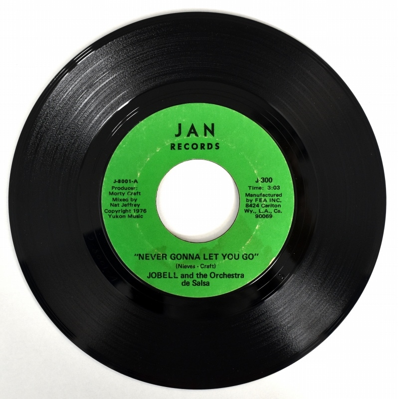 Jobell And The Orchestra De Salsa - Never Gonna Let You Go / ST    [7inch]