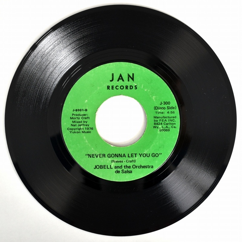 Jobell And The Orchestra De Salsa - Never Gonna Let You Go / ST    [7inch]