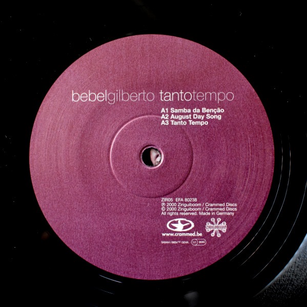 Bebel Gilberto - Tanto Tempo 2000年ベルギーオリジナル。｜BRAZIL