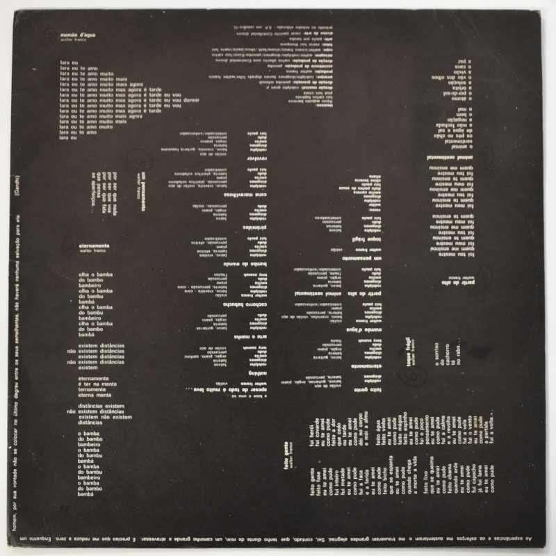 Walter Franco - Revolver  [LP]