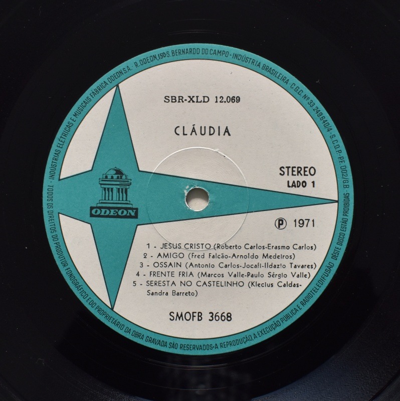 Claudia - Jesus Cristo   [LP]