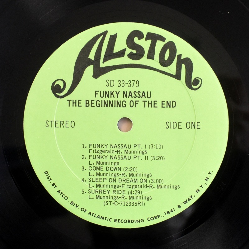 The Beginning Of The End - Funky Nassau     [LP]