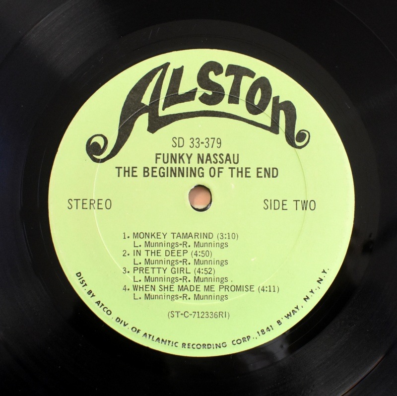 The Beginning Of The End - Funky Nassau     [LP]