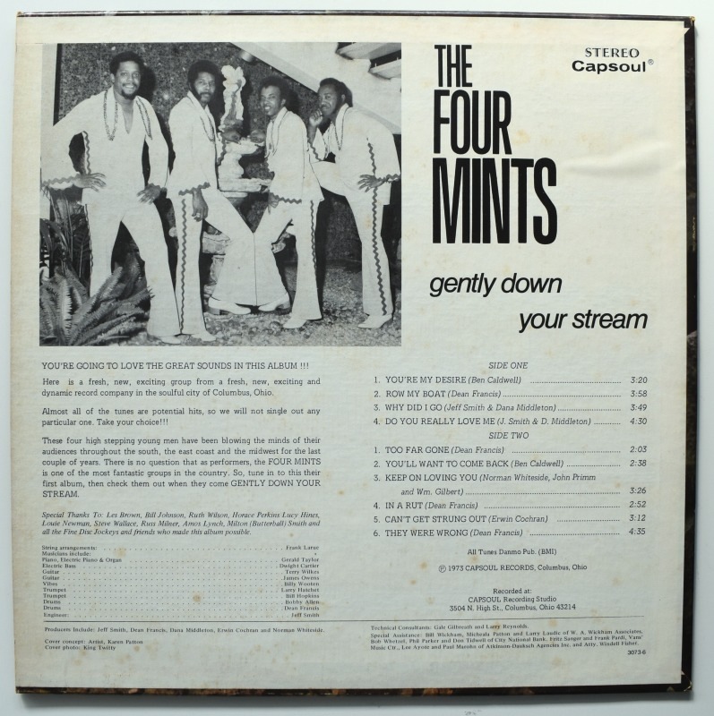 The Four Mints - Gently Down Your Stream   [LP]