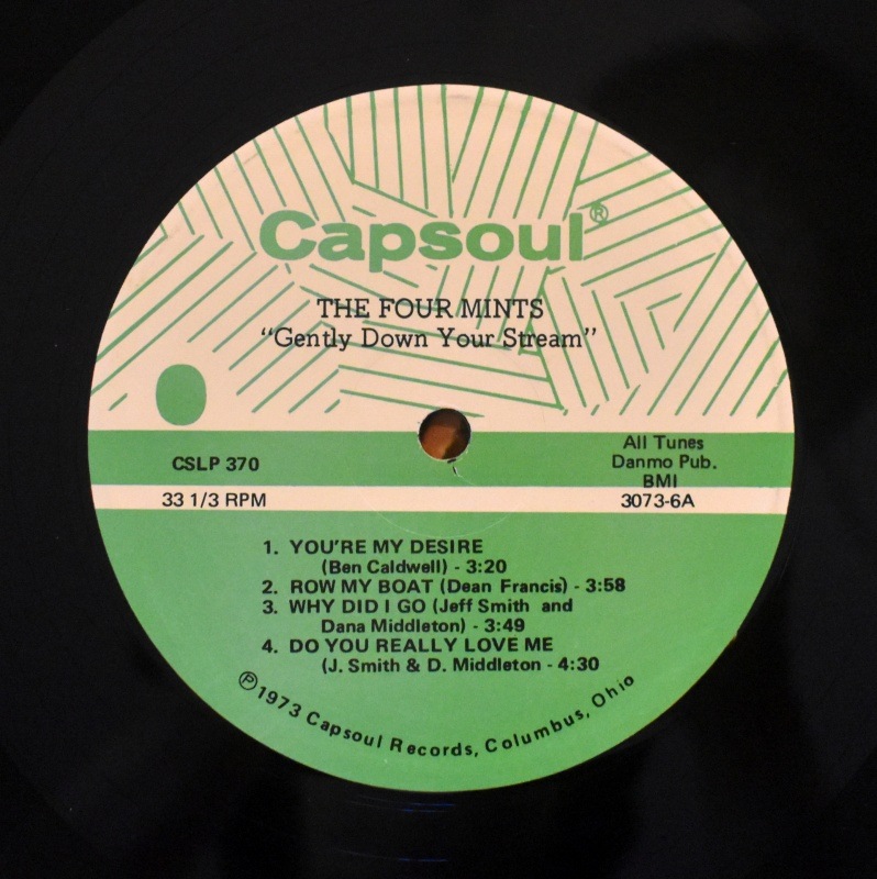 The Four Mints - Gently Down Your Stream   [LP]