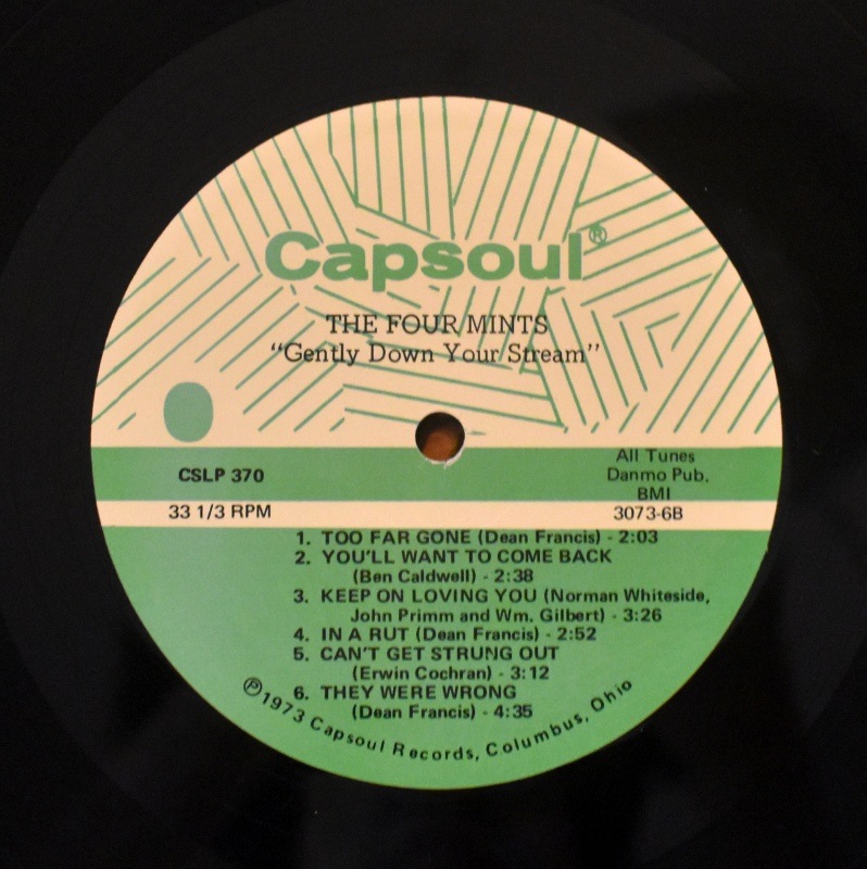 The Four Mints - Gently Down Your Stream   [LP]