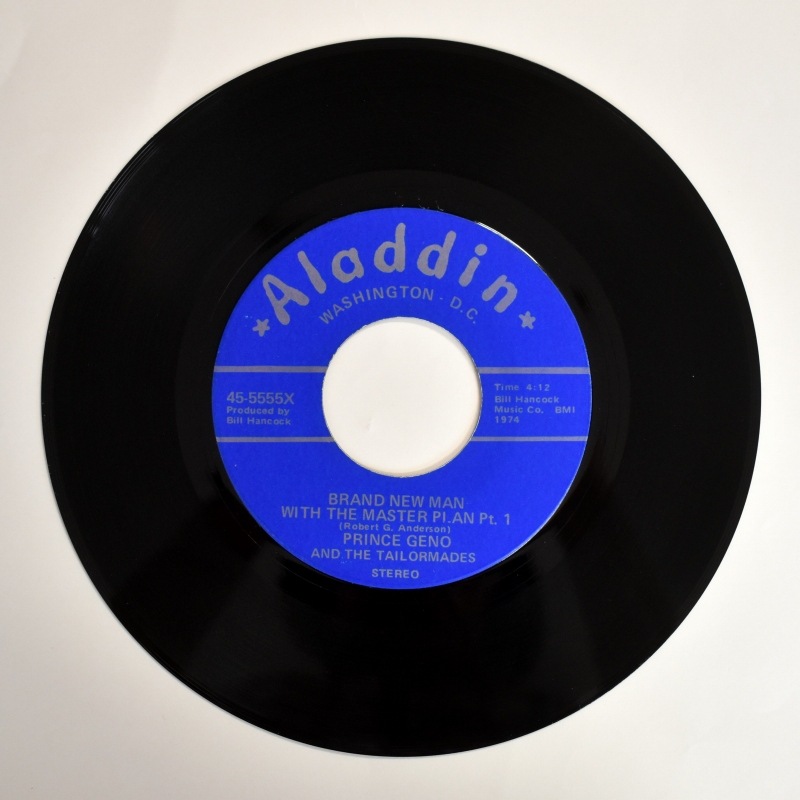 Prince Geno And The Tailormades - Brand New Man With The Master Plan Pt.1 / ST Pt.2    [7inch]