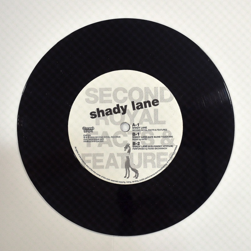 Second Royal Facts & Features - Shady Lane / ST    [7inch 3����EP]