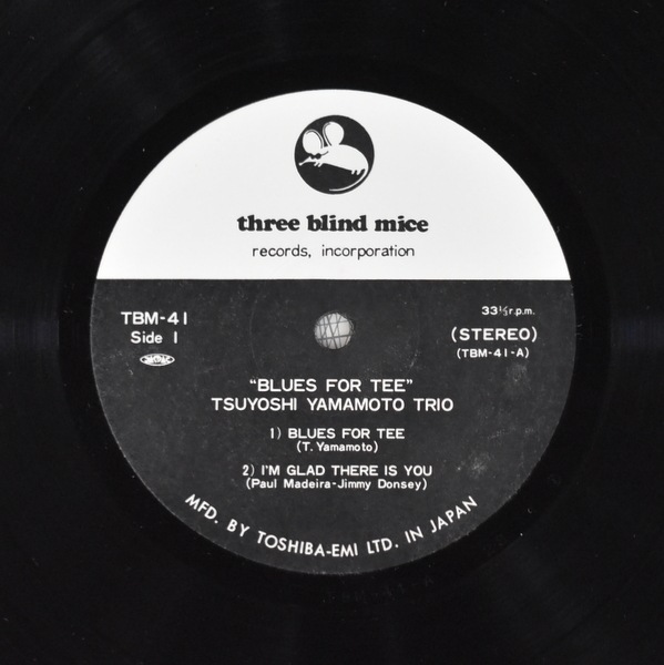 Tsuyoshi Yamamoto Trio - Blues For Tee  [LP]