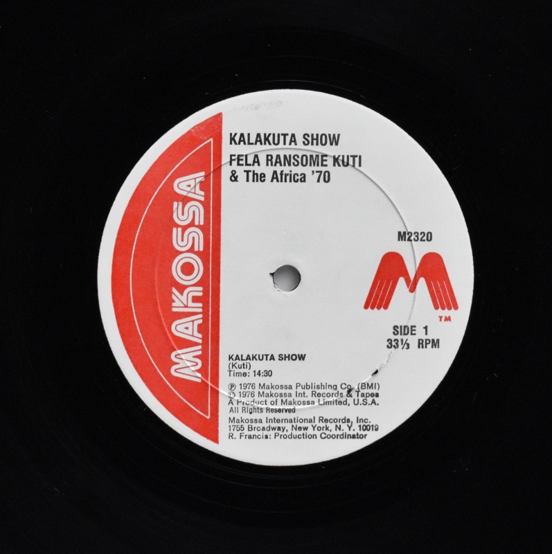Fela & Africa 70 - Kalakuta Show  [LP]