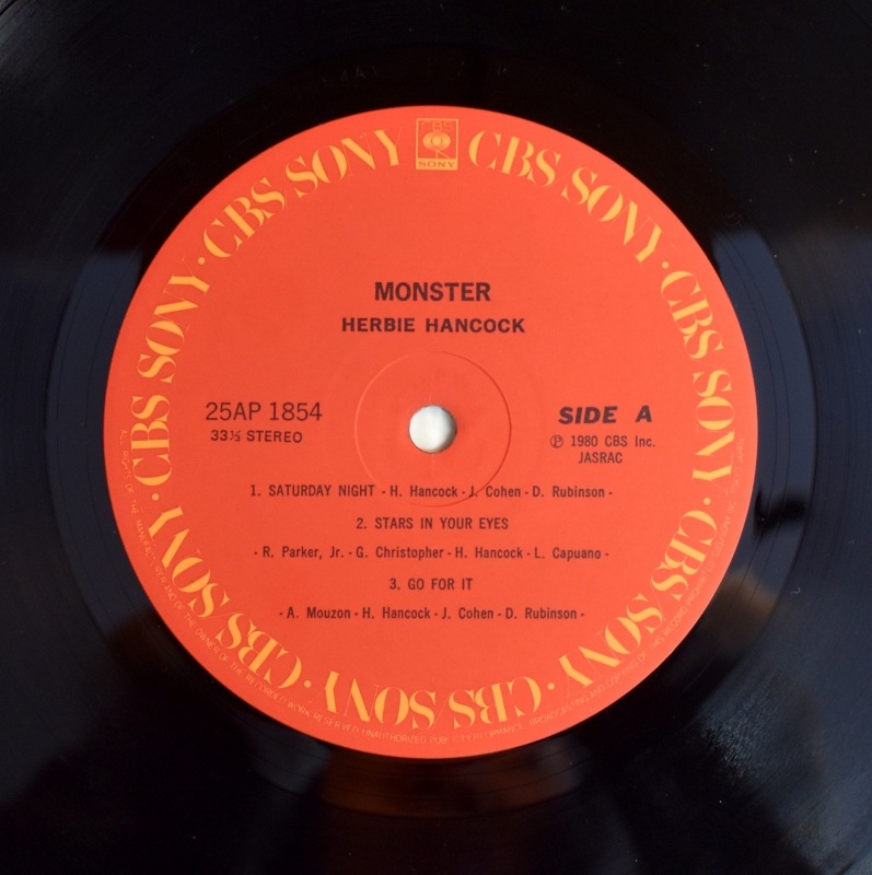 Herbie Hancock - Monster [LP]｜SOUL / FUNK,Disco/Modern｜Paddy