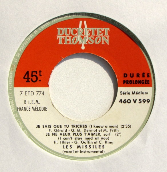 Les Missiles - Je Sais Que Tu Triches