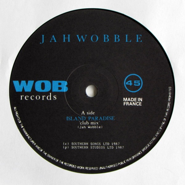Jah Wobble - Island Paradise