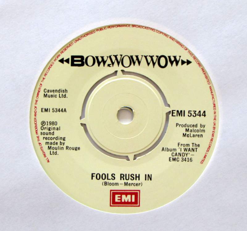 Bow Wow Wow - Fools Rush In