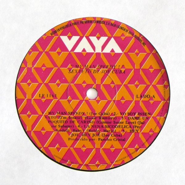 Joe Cuba Sextet (The) - My Man Speedy!