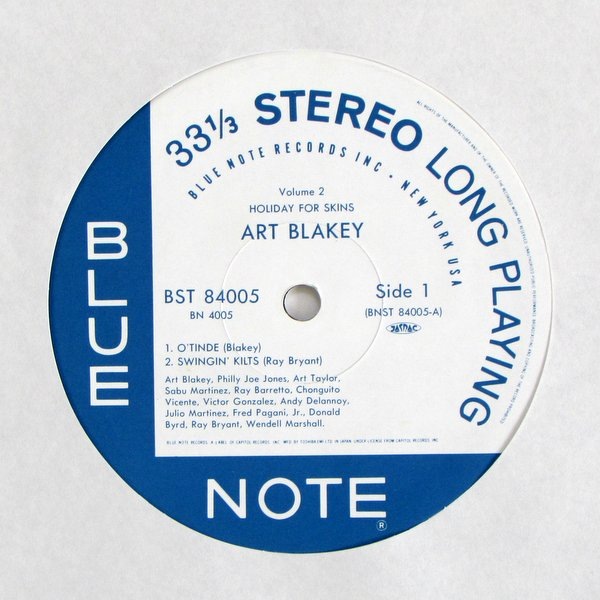 Art Blakey - Holiday For Skins