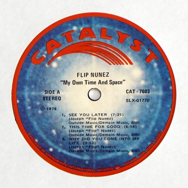 レコード Flip Nuñez / My Own Time and Space レコード