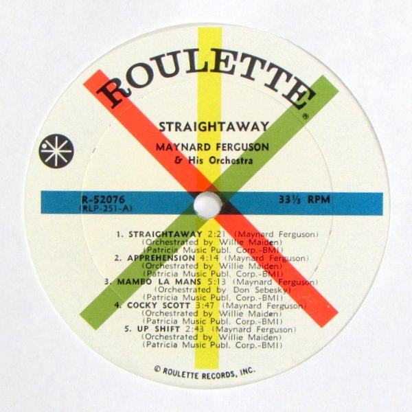 Maynard Ferguson - Straightaway Jazz Themes