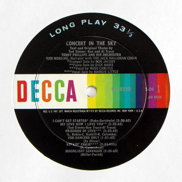 Teddy Phillips and his orchestra - Concert In The Sky