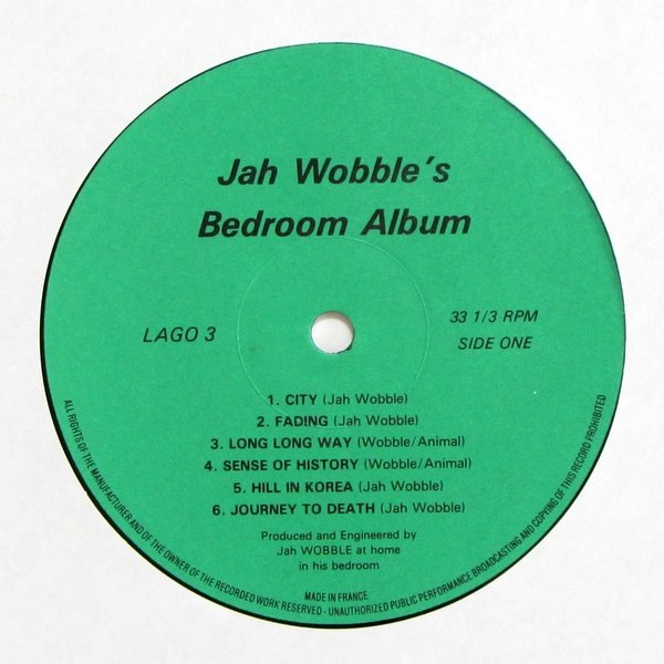 Jah Wobble - Jah Wobble's Bedroom Album