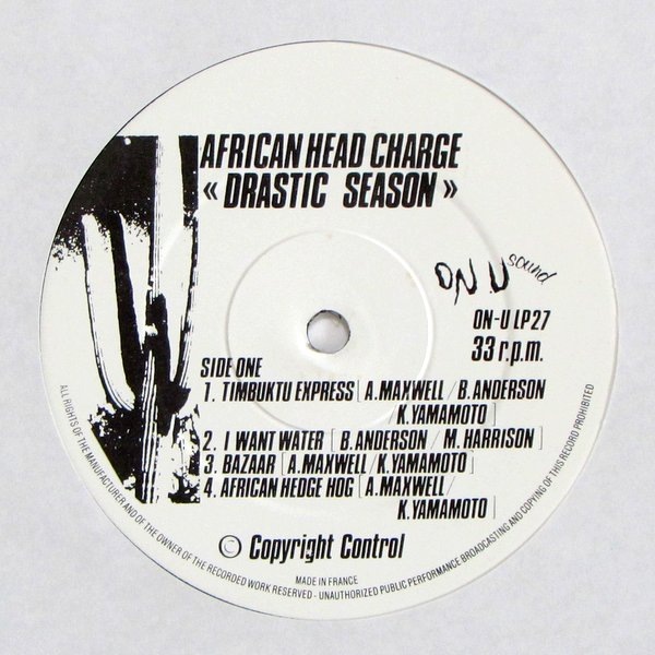 African Head Charge - Drastic Season