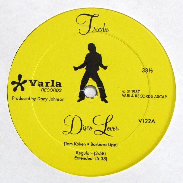 Frieda  ‎– Disco Lover / Plastic Rap