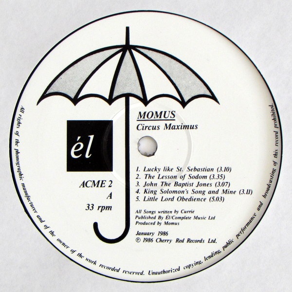 Momus - Circus Maximum