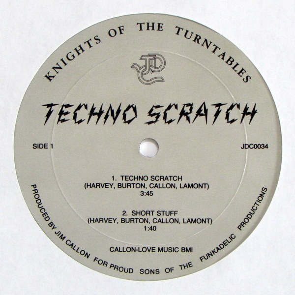 Knights Of The Turntables  ‎– Techno Scratch