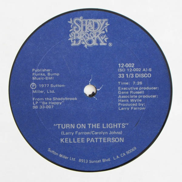 Kellee Patterson - Turn On The Lights / I Love Music