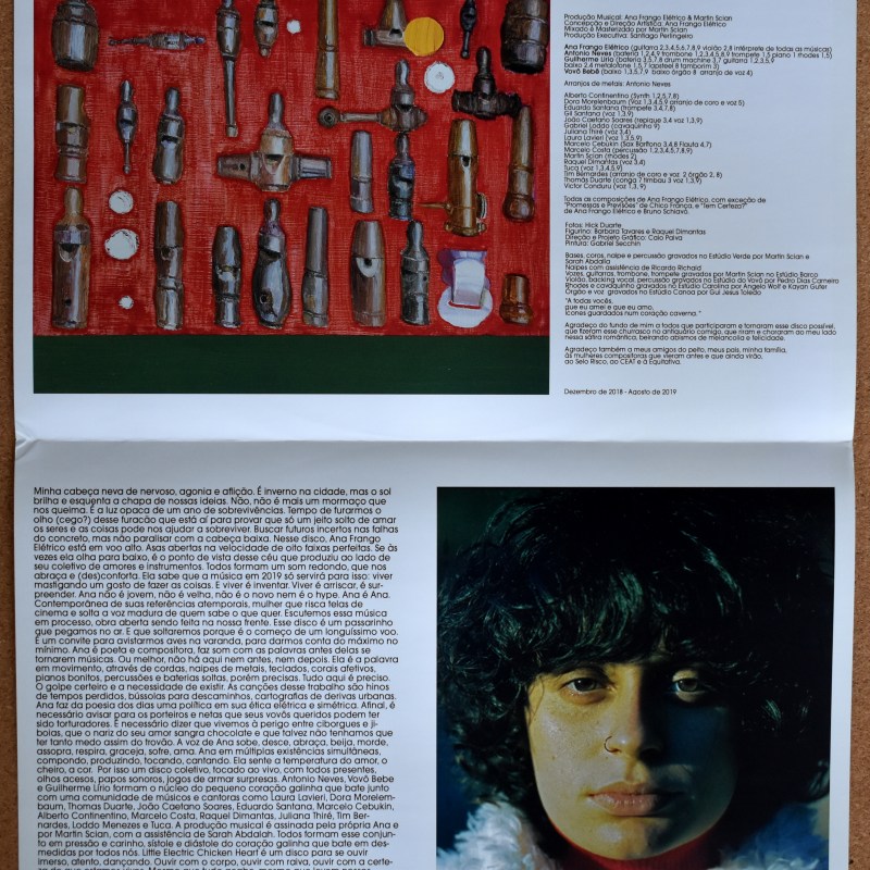 Ana Frango Eletrico - Little Electric Chicken Heart = ��ȥ롦���쥯�ȥ�å��������󡦥ϡ���  [LP]