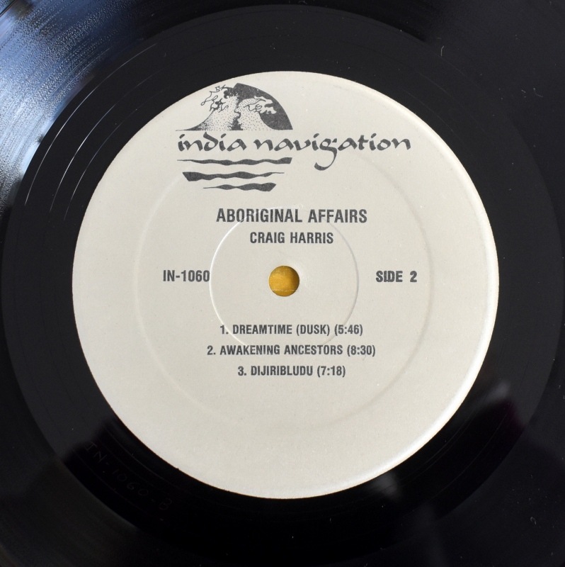Craig Harris - Aboriginal Affairs   [LP]