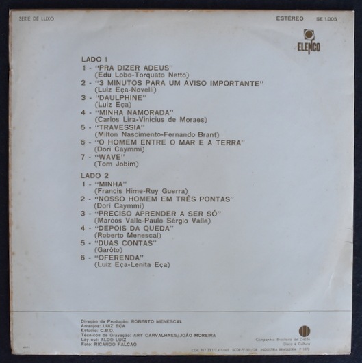 Luiz Eca - Piano E Cordas Volume II