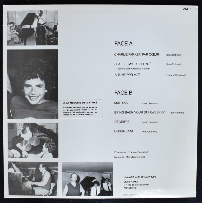 Jean Rotman Trio - Mathias Job [LP]