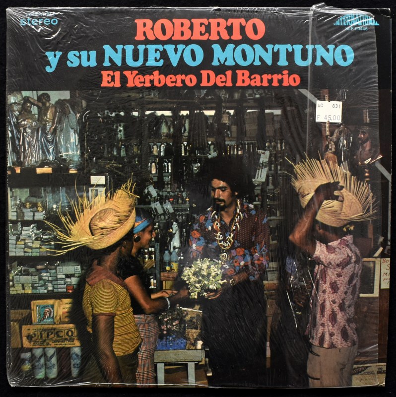 Roberto Y Su Nuevo Montuno - El Yerbero Del Barrio  [LP]