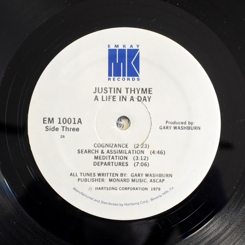 Justin Thyme - A Life In A Day   [2xLP]