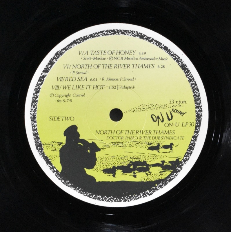 Doctor Pablo & The Dub Syndicate - North Of The River Thames    [LP]
