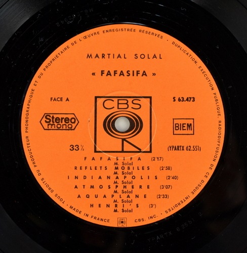 Martial Solal - Fafasifa