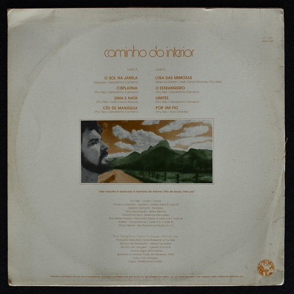 Piry Reis - Caminho Do Interior  [LP]