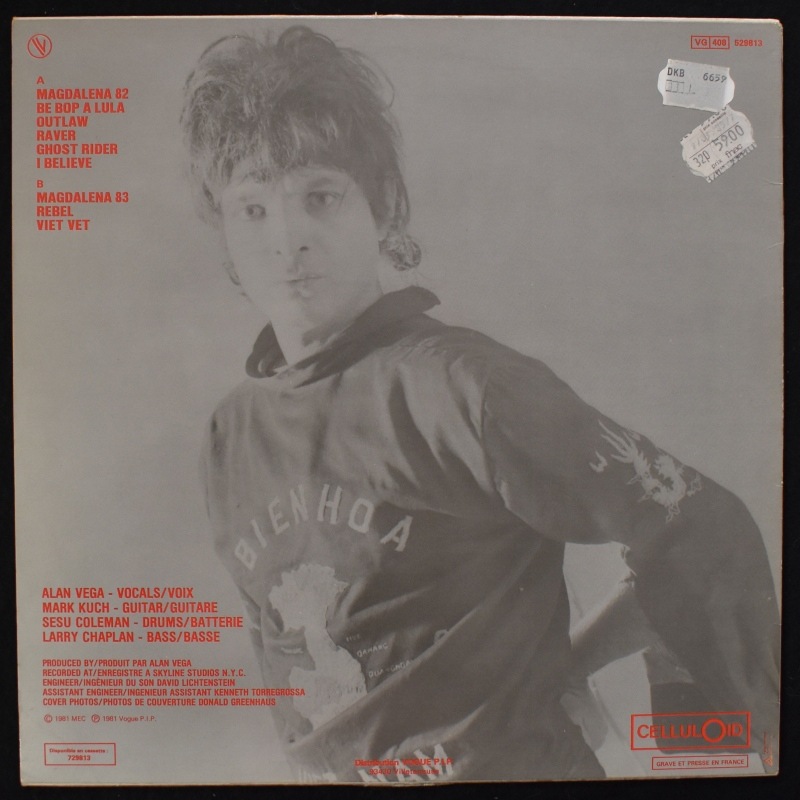 Alan Vega - Collision Drive   [LP]