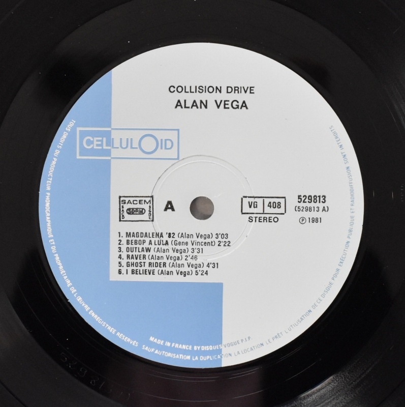 Alan Vega - Collision Drive   [LP]