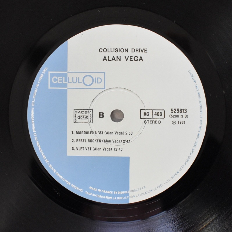 Alan Vega - Collision Drive   [LP]