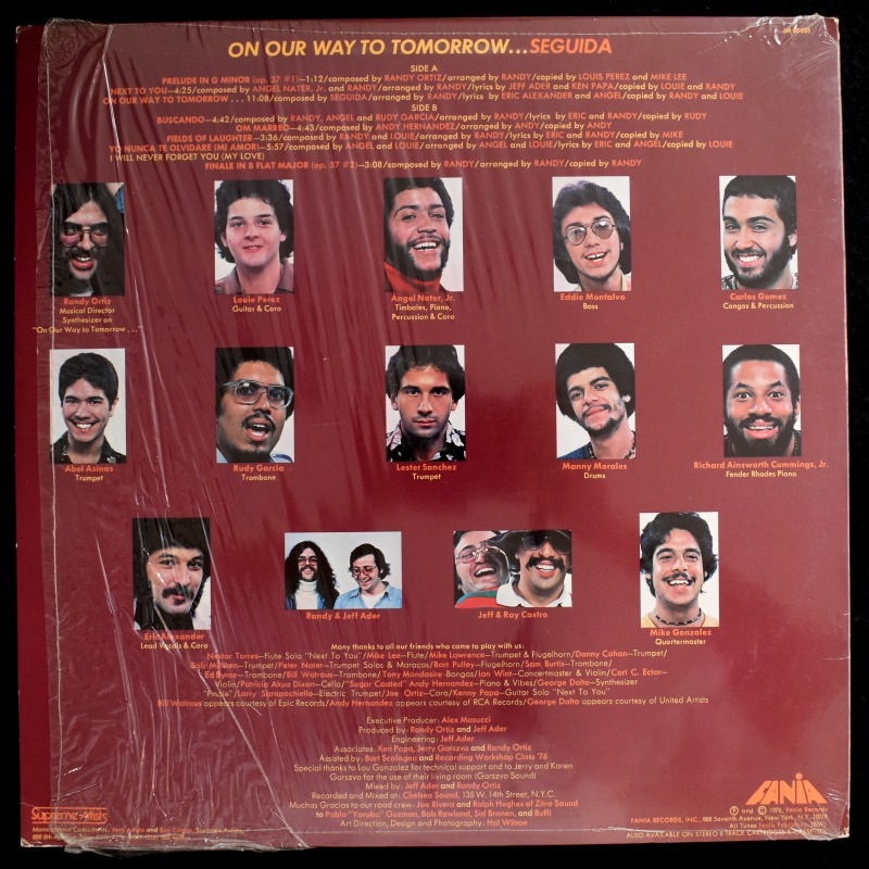 Seguida - On Our Way To Tomorrow...[LP]