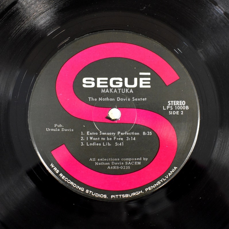 The Nathan Davis Sextet - Makatuka [LP] 新品同様｜JAZZ,Modal