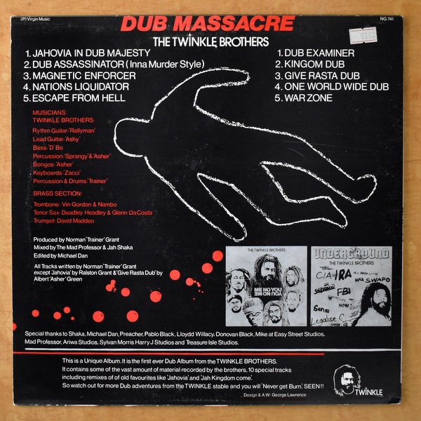 Twinkle Brothers - Dub Massacre