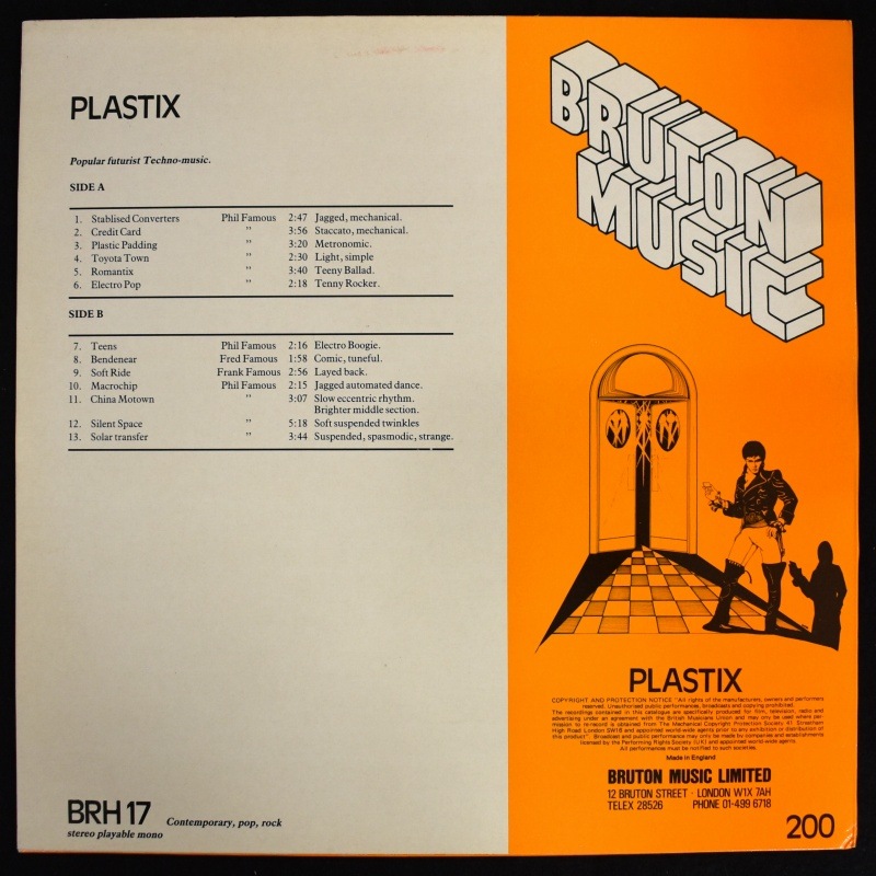 Phil Famous - Plastix   [LP]