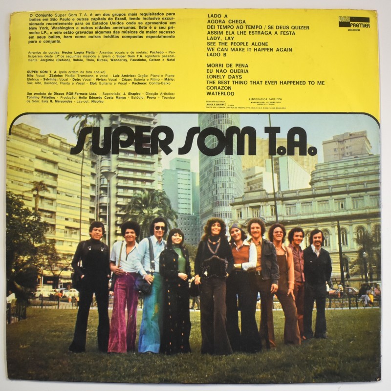 Super Som T.A. - Super Som T.A.    [LP]
