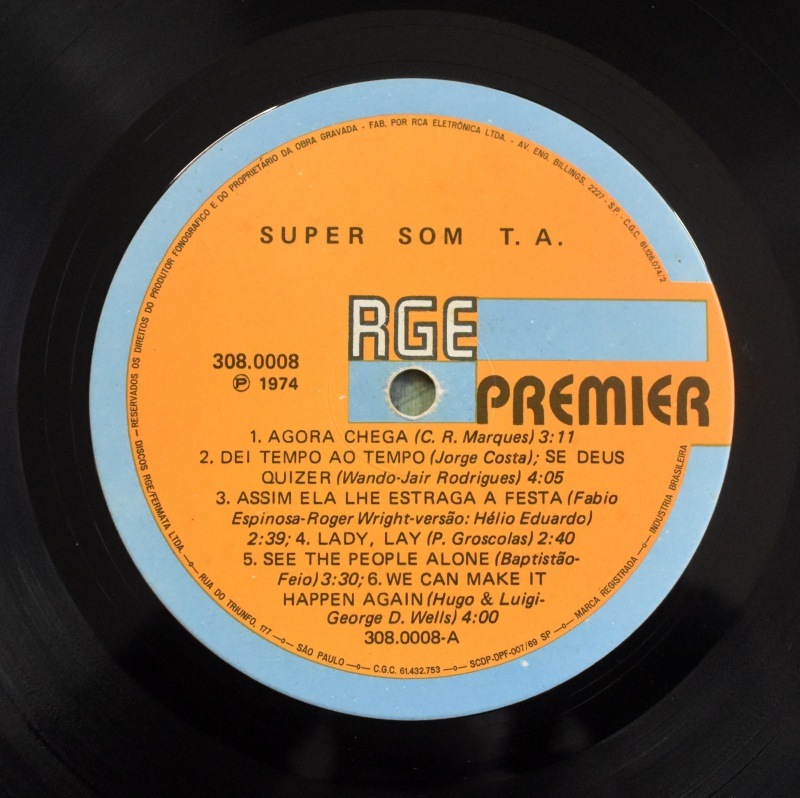 Super Som T.A. - Super Som T.A.    [LP]