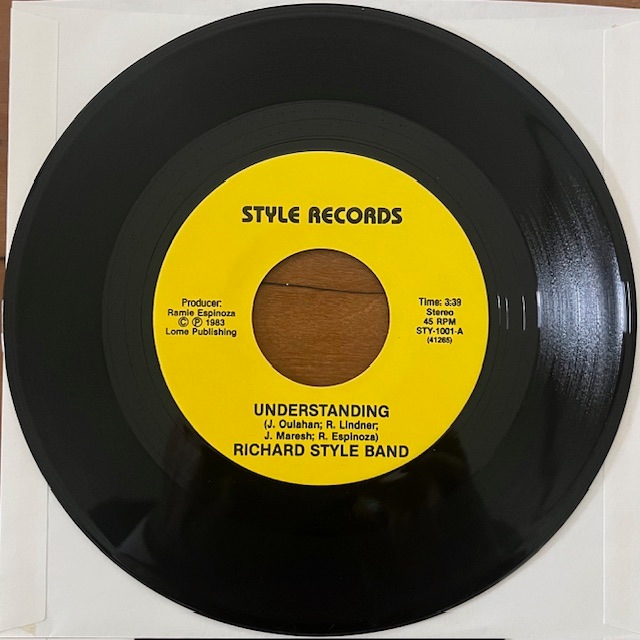Richard Style Band – Understanding / Let It Rain Cocaine  �ᥬ�쥢���ե���45
